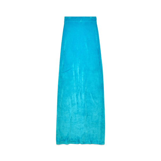 Women's Maxi Skirt - Azure