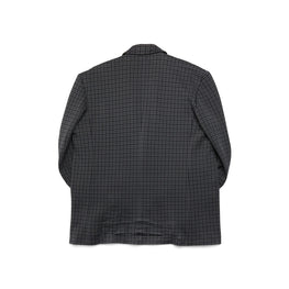 Women's Tailored Knitted Jacket - Grey