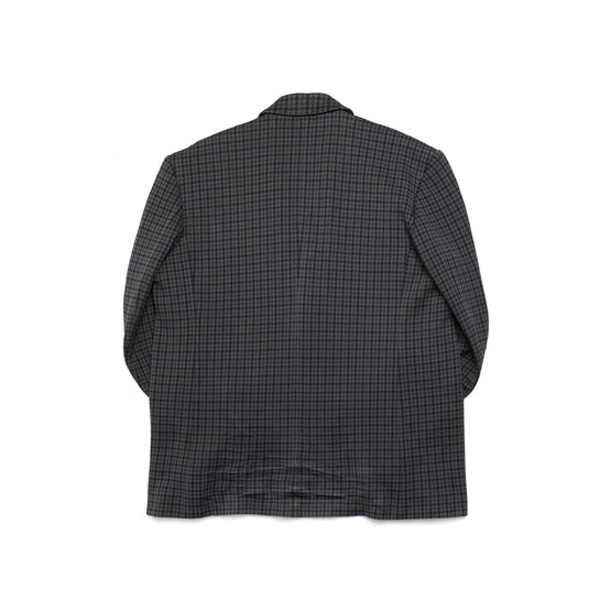Women's Tailored Knitted Jacket - Grey
