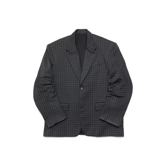 Women's Tailored Knitted Jacket - Grey