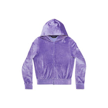 Women's Fitted Zip Up Hoodie - Lilac