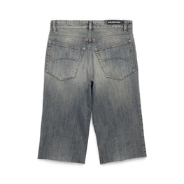 Men's Slim Shorts - Blue Light Ring