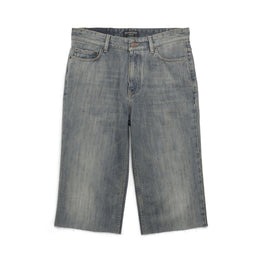 Men's Slim Shorts - Blue Light Ring