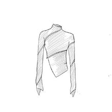 Women's Spiral Top - Black