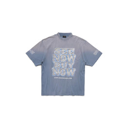 Women's Medium Fit T-Shirt - Washed Blue