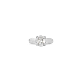 Women's Maxi Solitaire Ring - Silver/Crystal