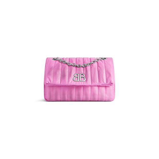 Women's Monaco Chain Bag S - Light Pink