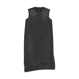 Women's Sack Dress - Sunbleached Black