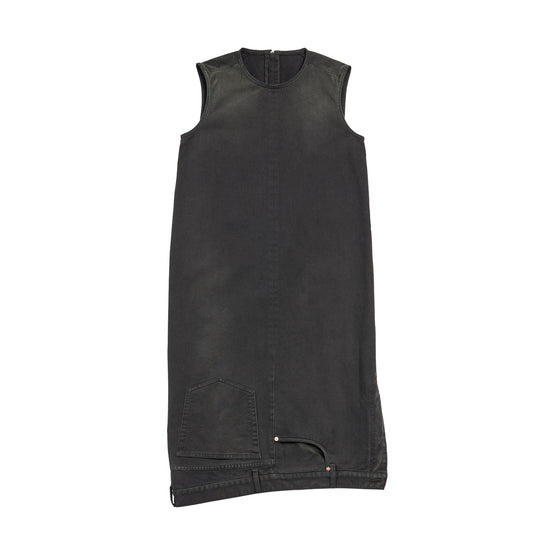 Women's Sack Dress - Sunbleached Black