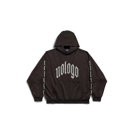 Women's Medium Fit Hoodie - Washed Black/Grey