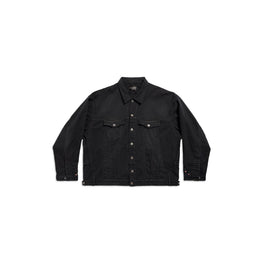 Men's Deconstructed Jacket - Sunbleached Black