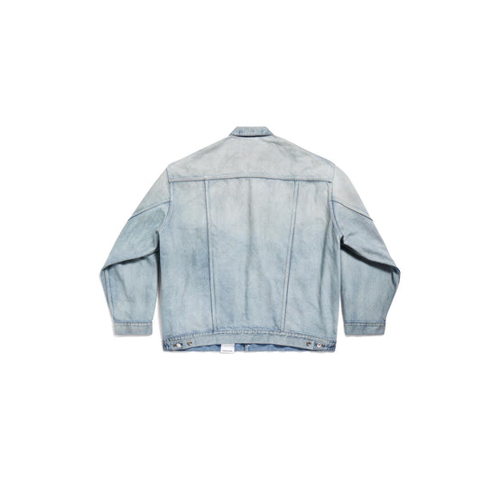 Men's Sticker Jacket - Dirty Blue
