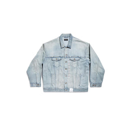 Men's Sticker Jacket - Dirty Blue