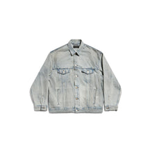 Men's Large Fit Jacket - Dirty Blue