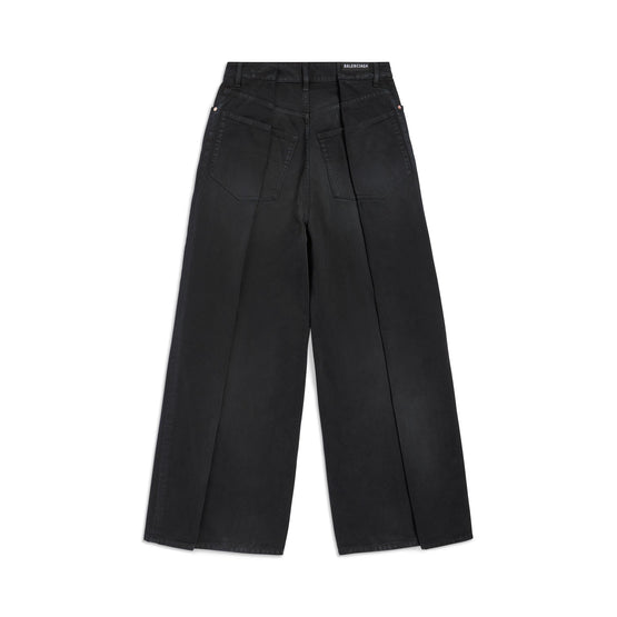 Men's Double Side Pants - Sunbleached Black