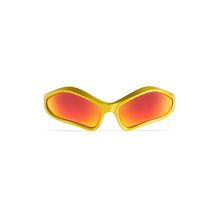 Fennec Oval 0314S - Yellow/Mirror Red