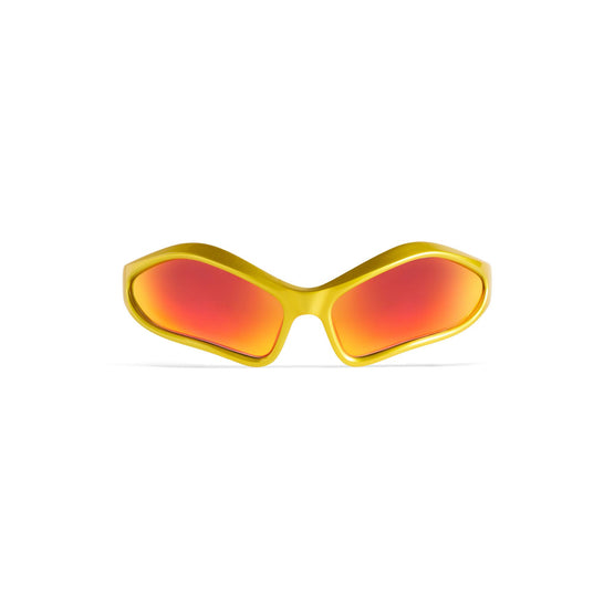 Fennec Oval 0314S - Yellow/Mirror Red