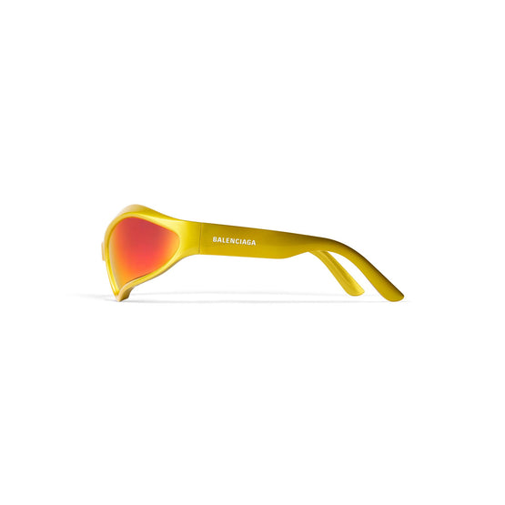 Fennec Oval 0314S - Yellow/Mirror Red