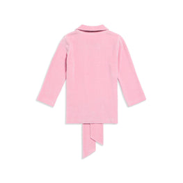 Women's Scarf Fitted Turtleneck - Pink