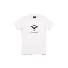 Women's Fitted T-Shirt - Off White/Black