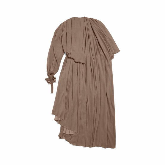 Women's All In V-Neck Dress - Light Taupe