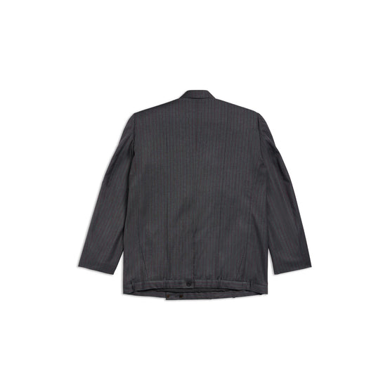 Women's Deconstructed Db Jacket - Grey/Red