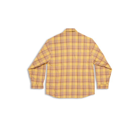 Men's Lined Shirt - Bleached Yellow