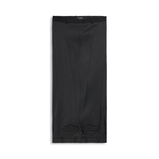Women's Upcycled Maxi Skirt - Black