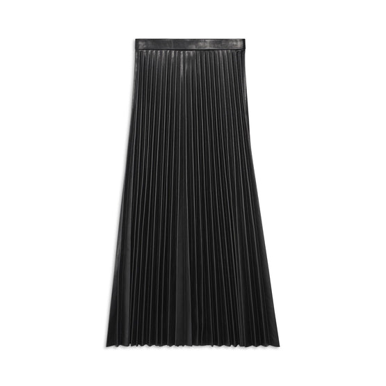 Women's Pleated Skirt - Black