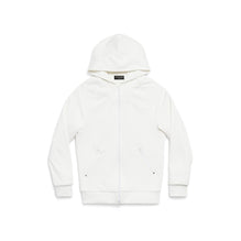 Men's Zip-Up Hoodie - White