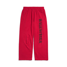Men's Baggy Sweatpants - Red/Black