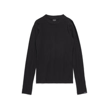 Men's Stretch L/S T-Shirt - Black