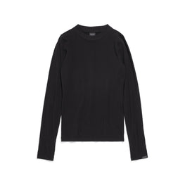 Men's Stretch L/S T-Shirt - Black