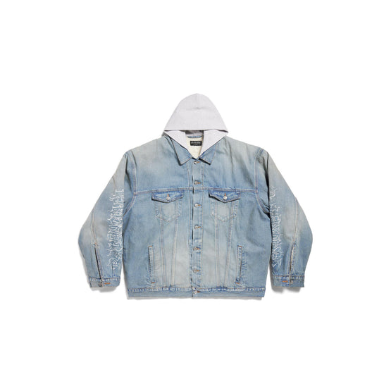 Men's Hooded Jacket - Blonde Ring