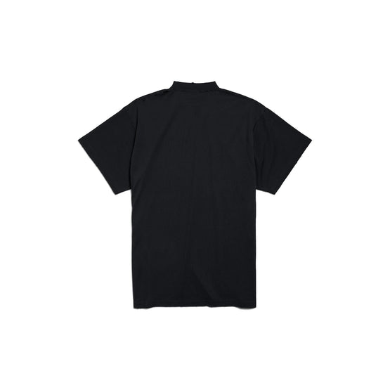 Women's Oversized T-Shirt - Washed Black/Grey