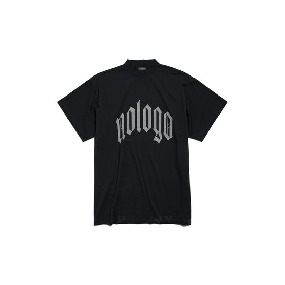Women's Oversized T-Shirt - Washed Black/Grey