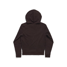 Men's Slim Fit Zip-Up Hoodie - Washed Black