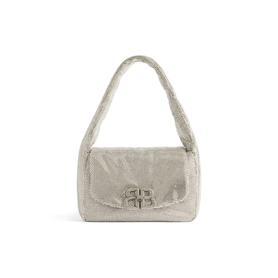 Women's Monaco Sling Bag S - Smoke Grey + Strass