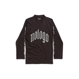 Women's L/S Fitted T-Shirt - Washed Black/Grey