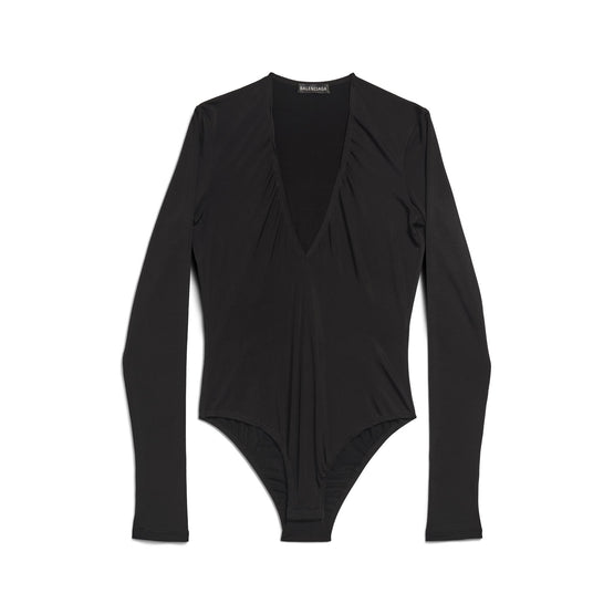 Women's V-Neck Bodytop - Black