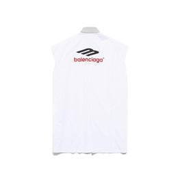Women's Sleeveless Hybrid Shirt Dress - Dirty White