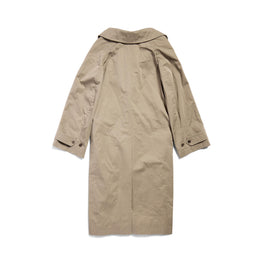 Women's Off Shoulder Carcoat - Sand Beige