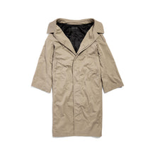 Women's Off Shoulder Carcoat - Sand Beige
