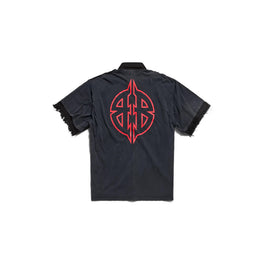 Men's S/S Hybrid Shirt - Black