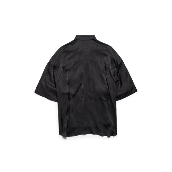 Women's S/S Wrap Blouse - Black