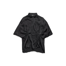 Women's S/S Wrap Blouse - Black