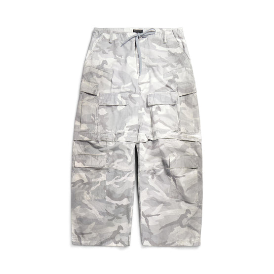 Men's Large Cargo Pants - Light Grey