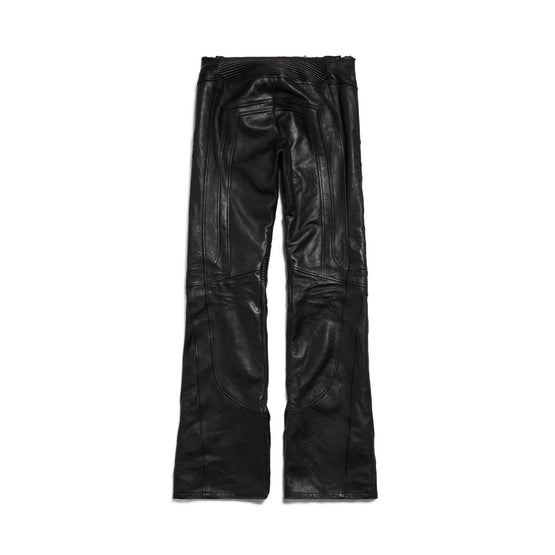 Women's Low Waist Biker Pants - Black