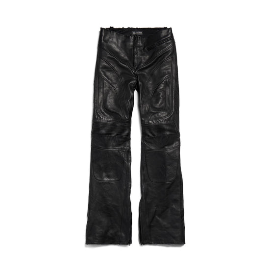 Women's Low Waist Biker Pants - Black