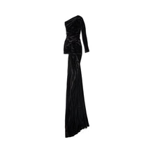 Women's Asymmetric Dress - Black